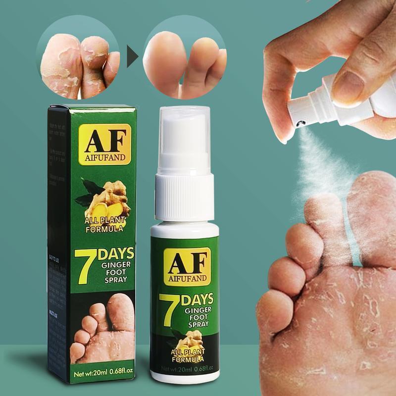 AIFUFAND-7 DAYS Ginger foot spray,foot support,foot treatment.