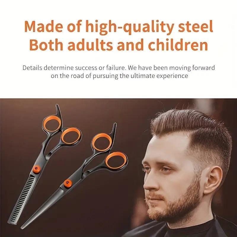 Hair Styling Tool Set, 1 Set Hair Grooming Kit, Professional Hair Styling Tools for Salon & Barber Shop, Hairdressing Tools for Men & Women