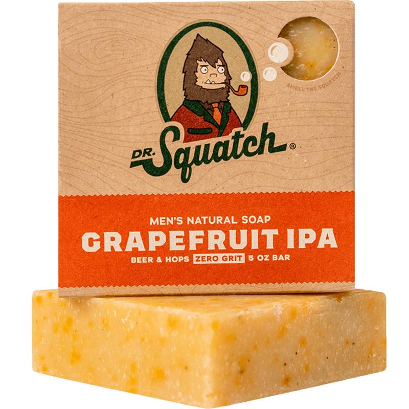 Dr. Squatch - Grapefruit IPA Bar Soap - Body Care for Men