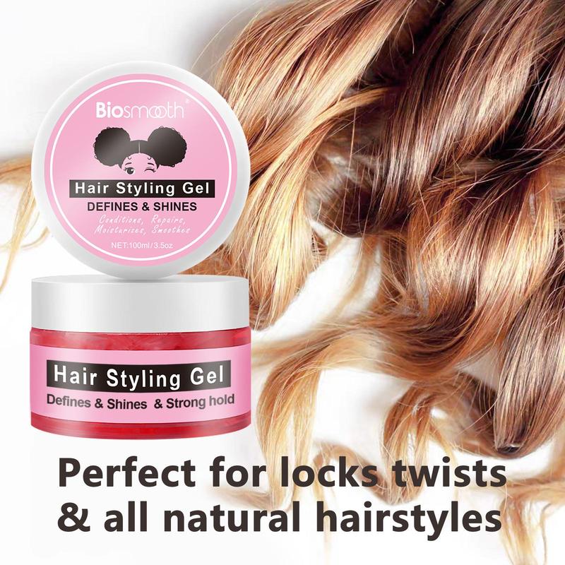 Olive Oil Styling Gel, 1 Count Adds Shine And Tames Split Ends, Hair Care & Styling Product for All Hair Styling Types