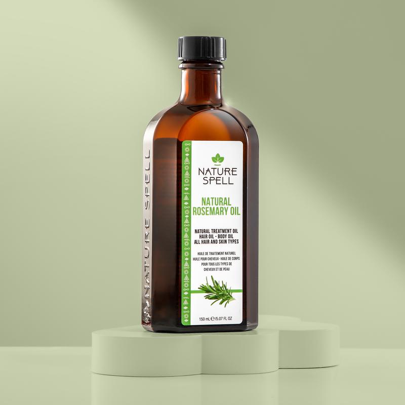 Nature Spell Rosemary Oil for Hair 5.07 Fl Oz - Pre-Diluted Hair Oil