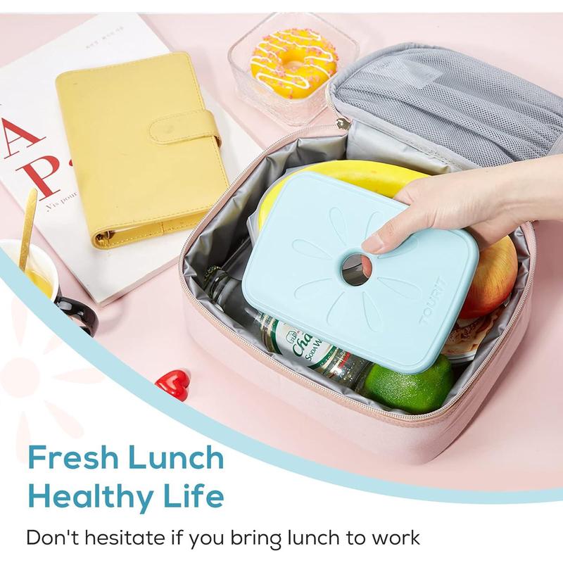 Ice Packs for Lunch Boxes Bags and Coolers, Lunch Box Cooler Ice Packs Reusable, Slim and Long Lasting Cool Pack for Work, Picnic or Camping Gift Daily