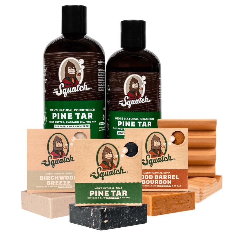 Dr. Squatch - Groomed Set - Body and Hair Care for Men