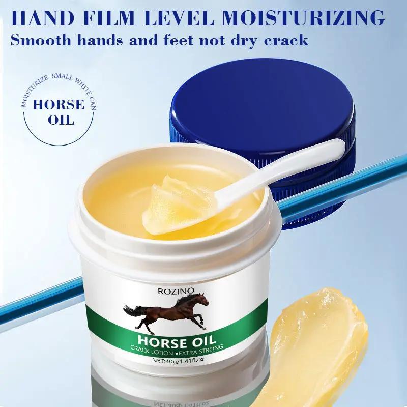 Horse Oil Foot Cream, Moisturizing Foot Care Cream, Anti-cracking Foot Care Cream, Foot Skin Care Product for Women & Men