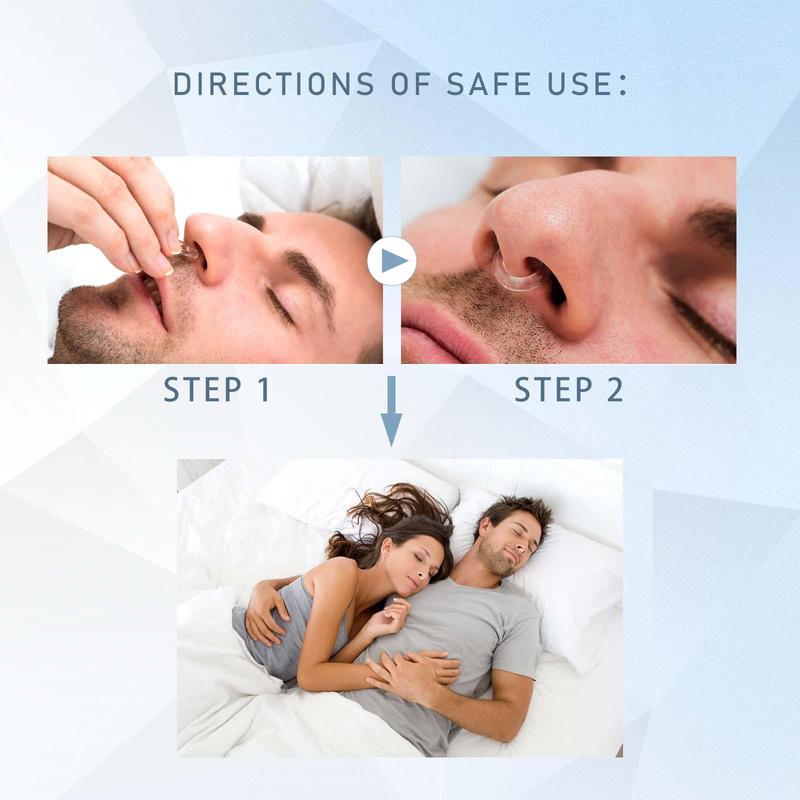 Anti Snoring Nasal Clip, 4 Counts box Nasal Clips for Sleeping, Sleeping Aid Tools, Snoring Relief Nasal Clip for Women & Men