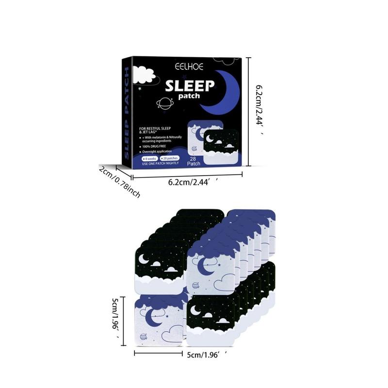 EELHOE Sleep Patches for Deep Sleeping and Relieve Insomnia, Sleep Patches for Irritability and Anxiety