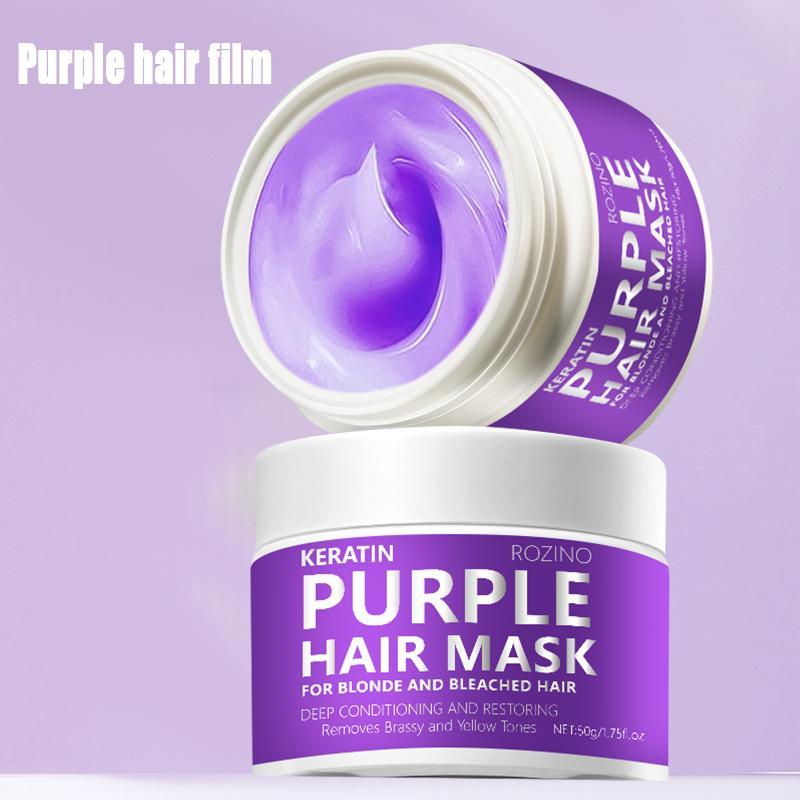 50g Hair Mask for Blonde & Bleached Hair, 1 Count Gentle Moisturizing Hair Conditioner for Women & Men