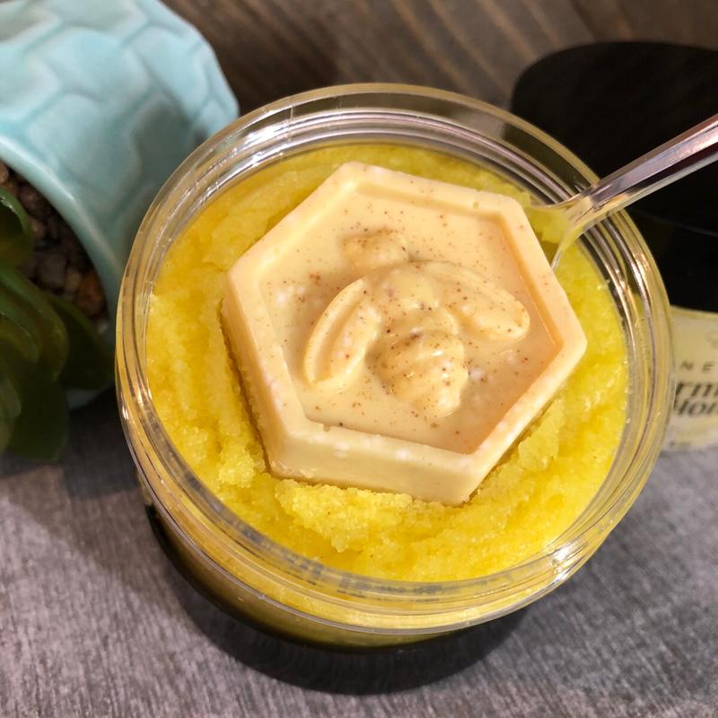 Turmeric and Honey Sugar Scrub Fragrance Free