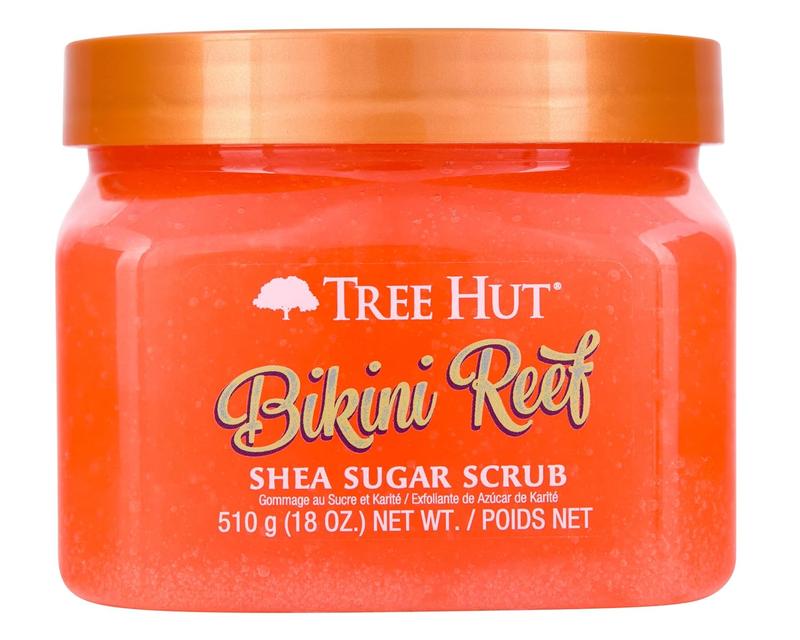 Tree Hut Bikini Reef Shea Sugar Scrub, 18 oz, Ultra Hydrating and Exfoliating Scrub for Nourishing Essential Body Care