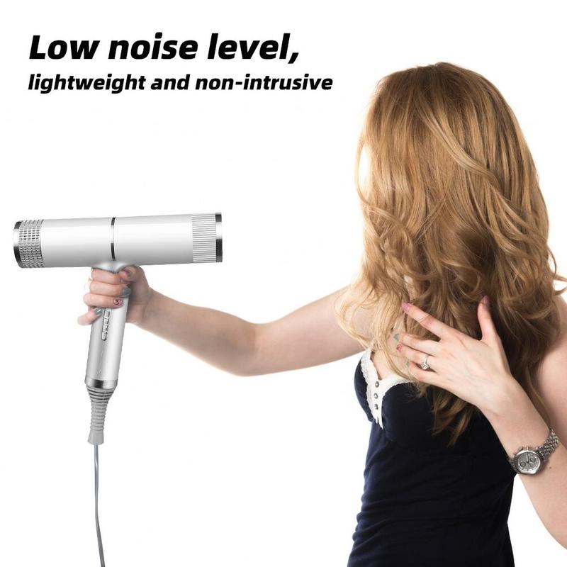 High-power 1000W Hair Dryer, Hair Dryer with 3 Nozzles, 3 Wind Speeds, 2 Temperature Levels, Hot and Cold Air, Double Temperature Control Protection, Low Noise, for Hair Salons, Homes, Dormitories, Travel, Gift Box