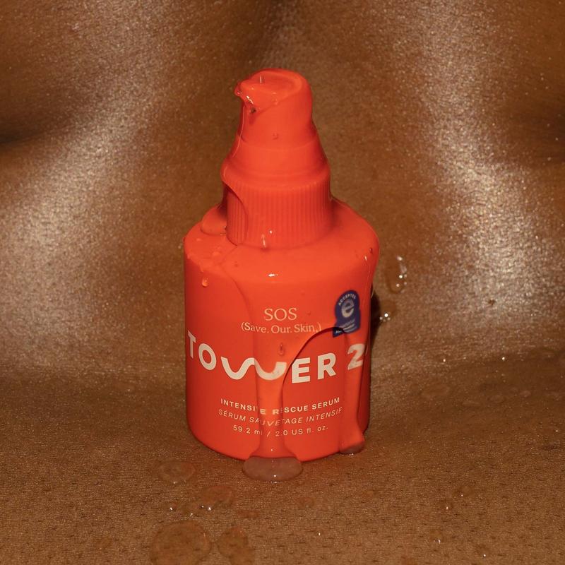 Tower 28 SOS Rescue Facial Spray with Hypochlorous Acid - For Sensitive Skin - Soothing Redness Reducing Toner - Vegan, Clean, Cruelty-Free Skincare