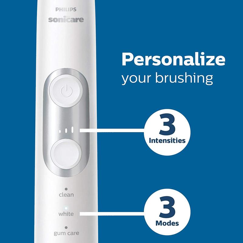 Philips Sonicare ProtectiveClean 6100 Whitening Rechargeable Electric Toothbrush - Multiple Colors, Pressure Sensor Cleansing