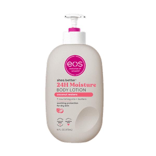 eos Shea Better Body Lotion - Coconut Waters, Made for Sensitive Skin, 16 fl oz.