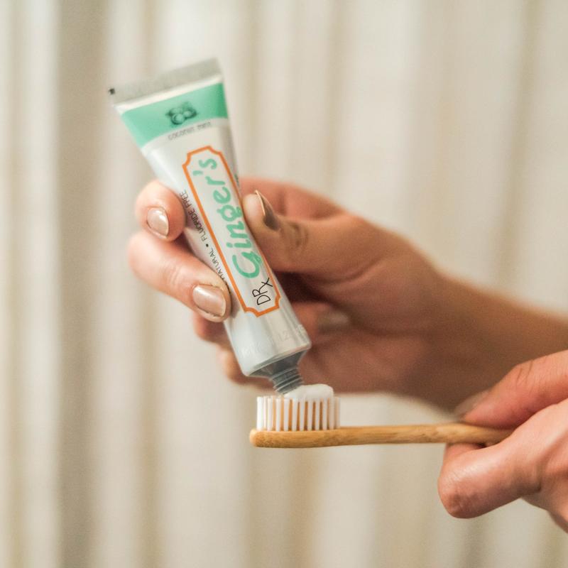 Dr Ginger's Coconut Oil Pulling Toothpaste - Travel