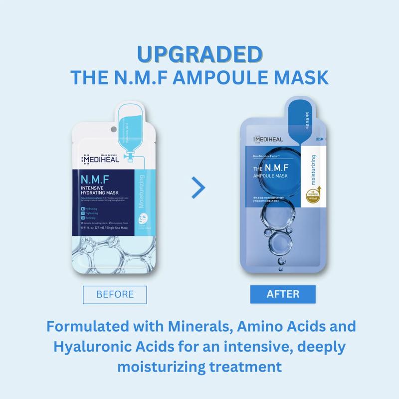 MEDIHEAL OFFICIAL The N.M.F Ampoule Mask - Moisture Skincare