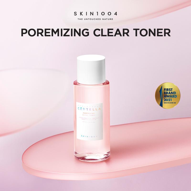 [SKIN1004 Official Shop] Madagascar Centella Poremizing Clear Toner 7.1 fl.oz, 210ml for Keratin Plug and Sensitive Skin Skincare Cleansing