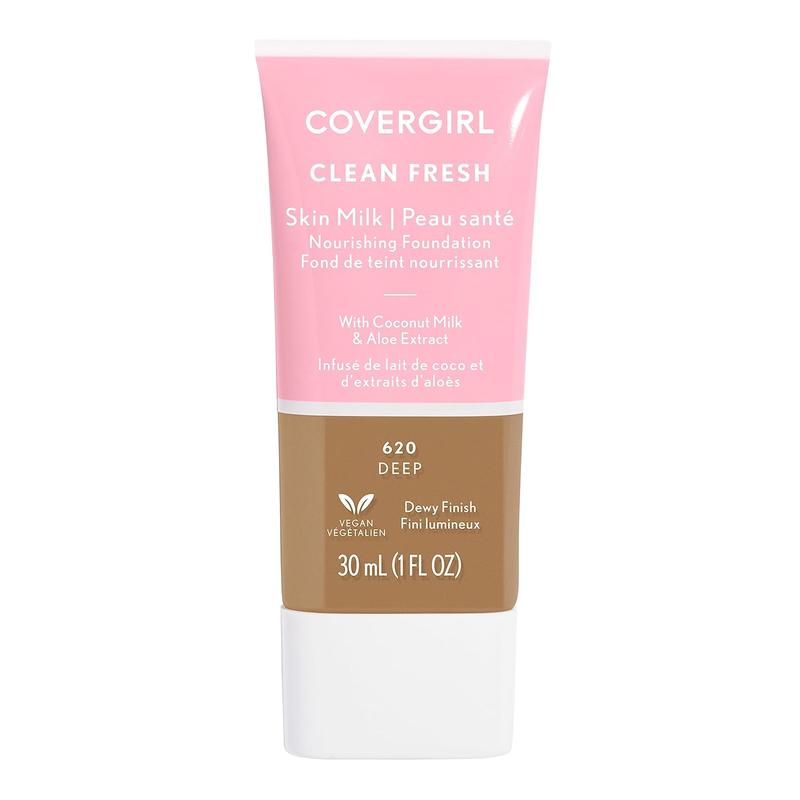 COVERGIRL Clean Fresh Skin Milk Foundation, Deep, 1 Fl Oz (Pack of 1) (black friday sale off 50%)