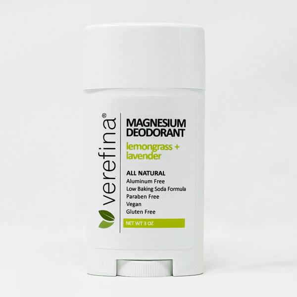 Lemongrass + Lavender Magnesium Deodorant ( Aluminium Free) - Verefina