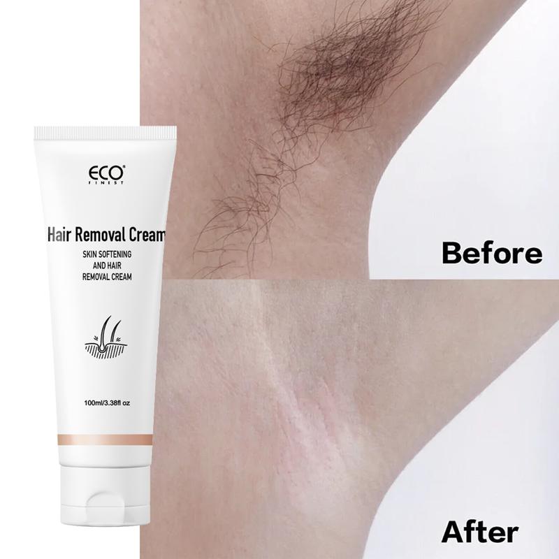 ECO FINEST Hair Removal Cream for Women & Men PainlessBikini Hair Removal Gel HairRemoval Lotion for Unwanted Hair Body Care Gentle Moisturizing Moisturize Wax