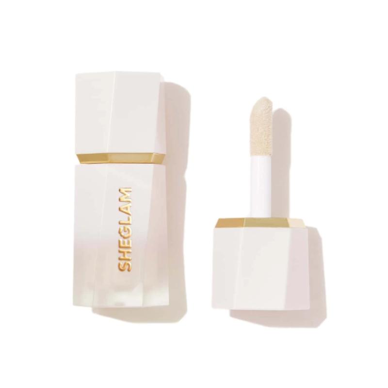 SHEGLAM Glow Bloom Liquid Highlighter in Tea Cake - Long-wear Waterproof Shimmer for a Dewy Finish