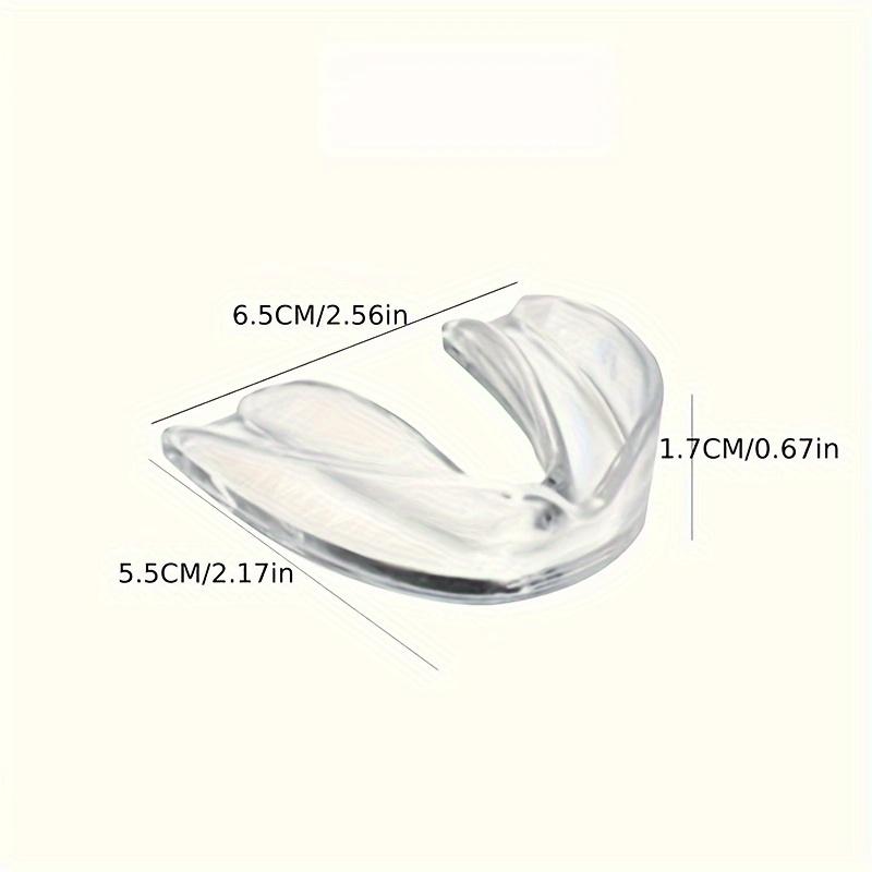 4PCS Transparent Anti-Grinding Mouth Guards for Night Teeth Grinding Protection