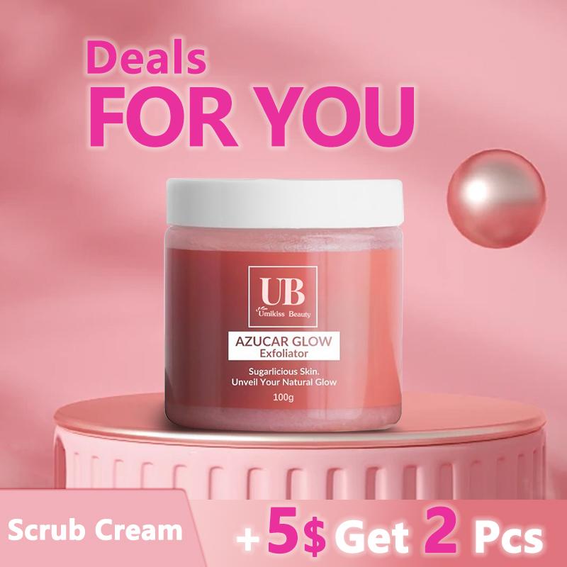 [+5$Get 2Pcs]UMIKISS-AZUCAR GLOW BRIGHTEN Y EXFOLIANTE