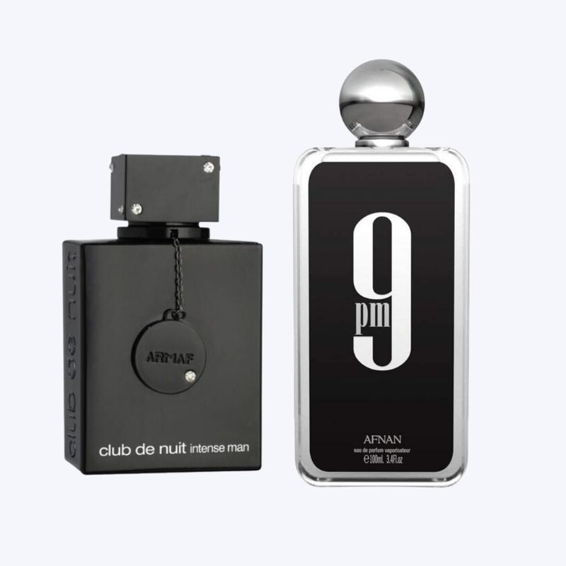 ARMAF CDN INTENSE MAN EDT 3.6FL.OZ & AFNAN 9 PM EDP 3.4 FL.OZ