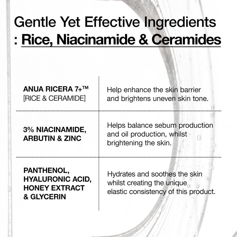 [Anua Official Shop] 7 Rice Ceramide Hydrating Barrier Serum (50ml, 1.69 fl.oz.) ｜ Skin Repair, Hydrate Skincare for Glass skin, korean skin care