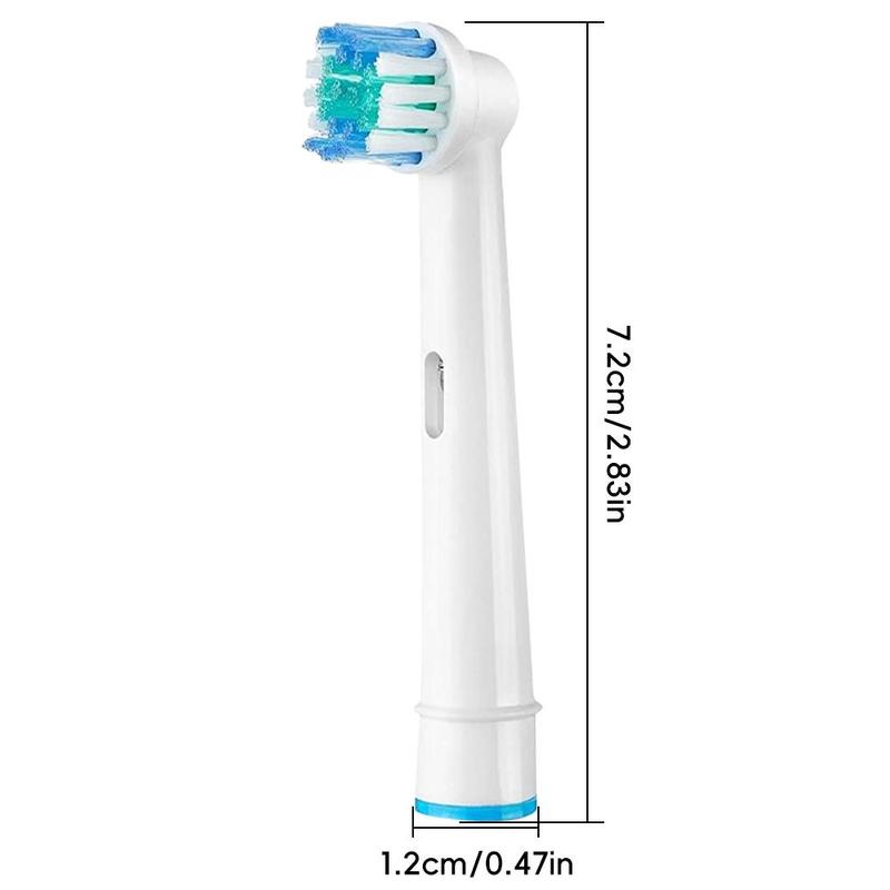 Electric Toothbrush Replacement Heads, 4 Counts set Toothbrush Heads Compatible with Oral B Electric Toothbrushes, Portable Brush Head Refills, Christmas