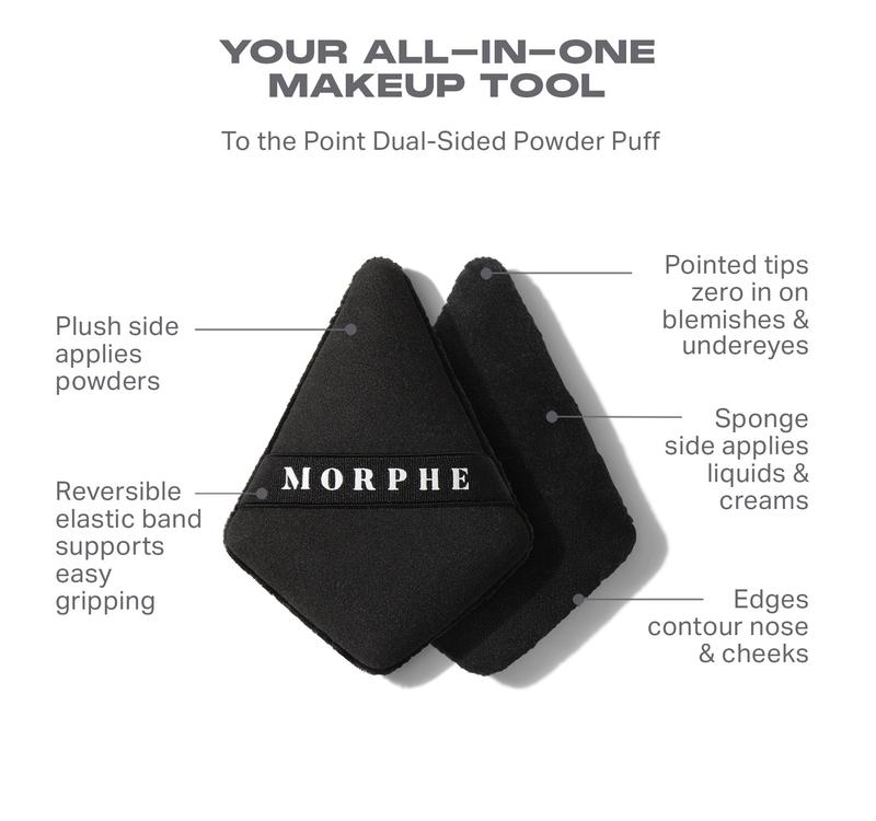 Morphe To The Point Dual-Sided Powder Puff