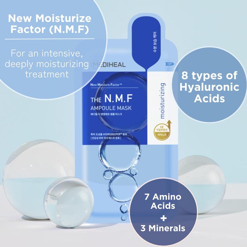 MEDIHEAL OFFICIAL The N.M.F Ampoule Mask - Moisture Skincare