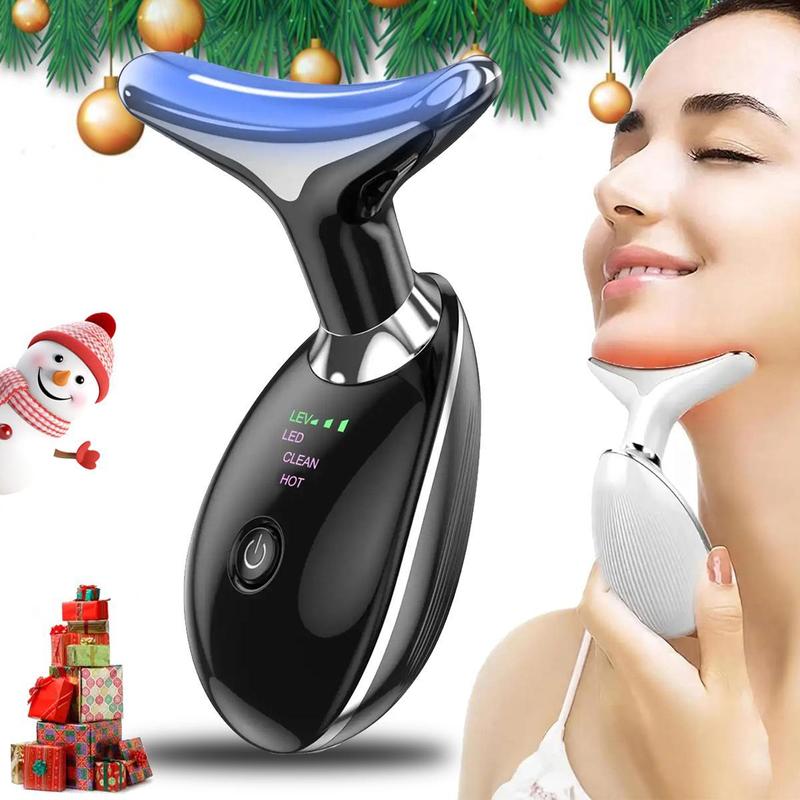 Summer Multifunctional Comfort Facial Massager, 1 Count Neck Face Massager, Neck Beauty Product, Neck Face Lifting Tool, Heating Facial Beauty Massager, Christmas Skincare Product