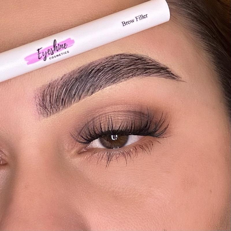 Eyeshine Brown Brow Filling Pen - Create Flawless Brows with Precise Tip - Makeup Brow Pen Cosmetic waterproof brow