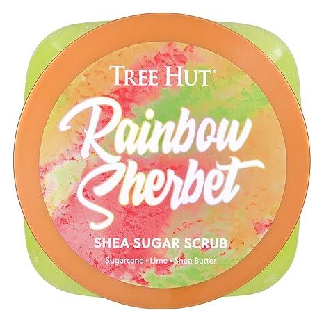 Tree Hut Rainbow Sherbet Shea Sugar Scrub | Exfoliating Body Scrub Removes Dead, Dry Skin for a Soft & Hydrated Feel