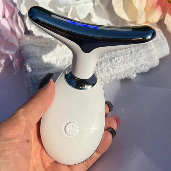 [Wavy Chic] (Buy a multifunctional facial massager and get a free neck cream)Multifunctional facial massager, neck massage, remove neck wrinkles, remove nasolabial wrinkles