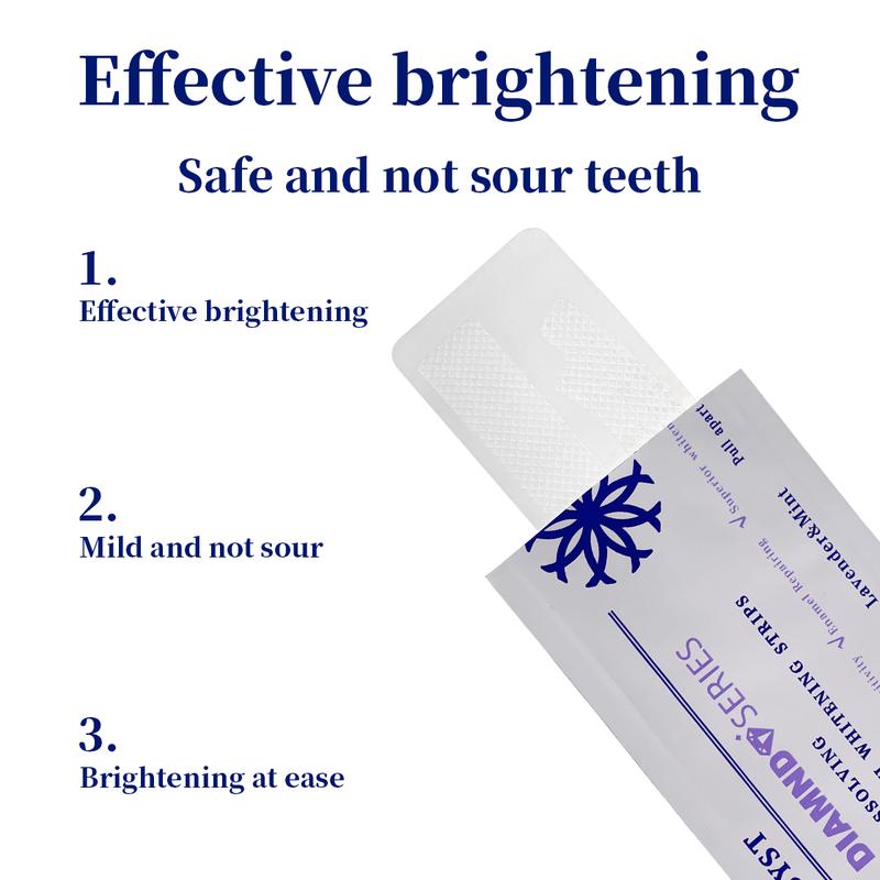 Teeth Whitening Strip Kit for Sensitive Product Enamel Natural Safe Green White Strips, Deep Teeth Stains Removal  Effective & Gentle Teeth Whitener