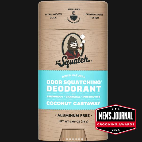 Dr. Squatch - Coconut Castaway Deodorant