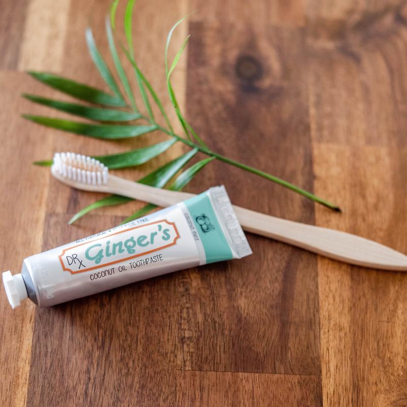 Dr Ginger's Coconut Oil Pulling Toothpaste - Travel