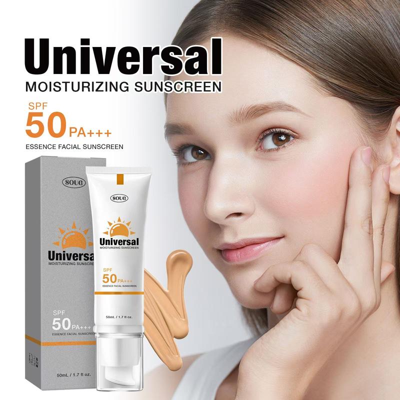 Sunscreen Lotion Refreshing moisturizing and non greasy Men's or women's skincare products Facial Lightweight sunscreen