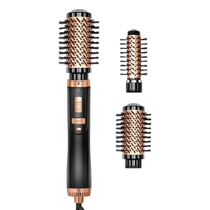 Comfort 2 in 1 Hair Dryer Brush, Rotating Round Hot Air Brush Set, One-step Drying Straightening Or Volumizer Round Brush Blow Dryer, Hair Styling Tools, Curling Iron, Gift For Christmas & Fall, Winter Gift