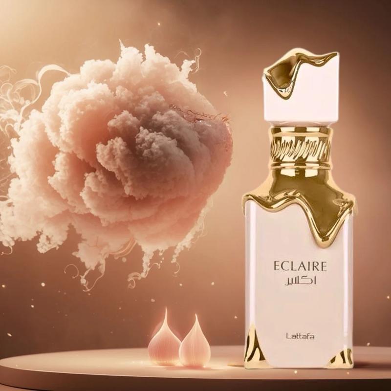 Lattafa Perfumes Eclair Eau De Parfum For Women - Long Lasting Perfume For Women - Sweet Honey and Vanilla Scent