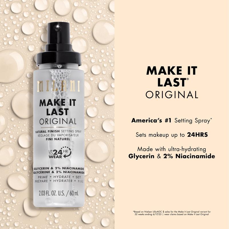 Make It Last Setting Spray, Prime + Correct + Set, Natural Finish, 2.03 fl oz