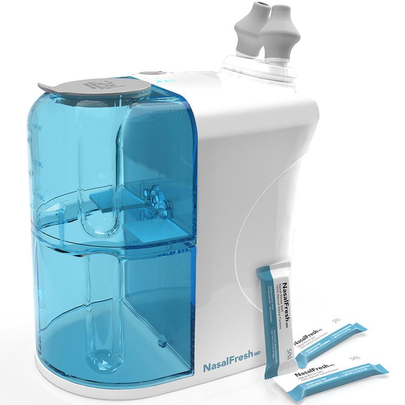 NasalFreshMD Powered Saline Nasal Irrigation System by Spa Sciences