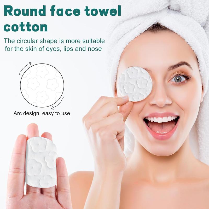 Premium Cotton Rounds for , 300 Count Makeup Remover Pads,  Pure &  Facial Cleansing Round Pads, , Lint-Free