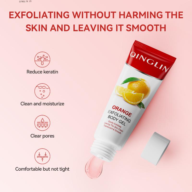 Orange Enzymes Exfoliating Gel  Skin Care Face Scrub Peeling Gel with Orange, Orange Exfoliating Gel, Moisturising Exfoliator for All Skin  100g