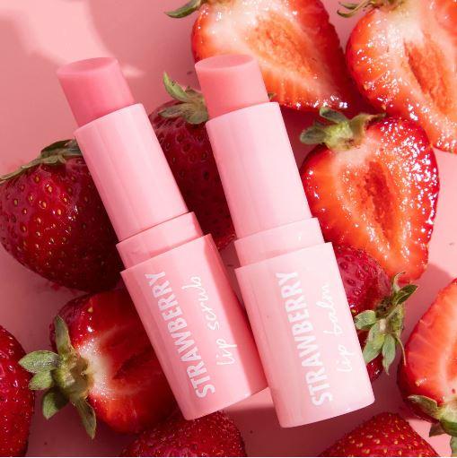 ColourPop® Strawberry Kisses - Smoothing Lip Care Set