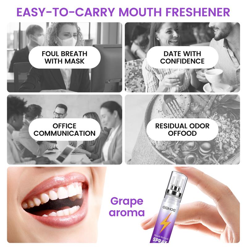 MSDRWIKEY Probiotic Oral Spray - 20ml Breath Freshener for Long-Lasting Freshness and Oral Health