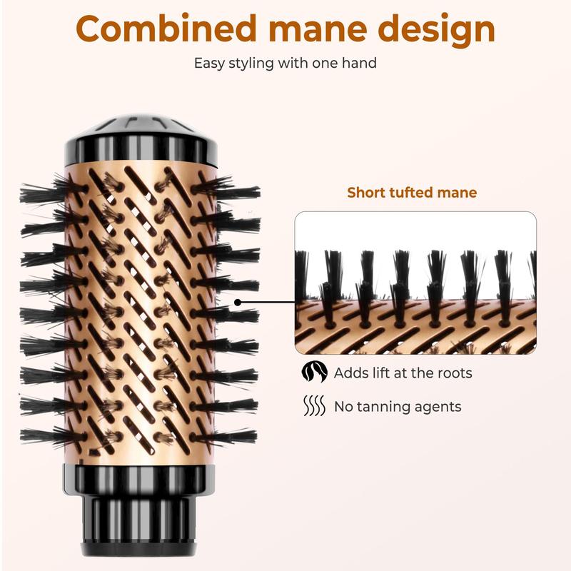 Comfort 2 in 1 Hair Dryer Brush, Rotating Round Hot Air Brush Set, One-step Drying Straightening Or Volumizer Round Brush Blow Dryer, Hair Styling Tools, Curling Iron, Gift For Christmas & Fall, Winter Gift