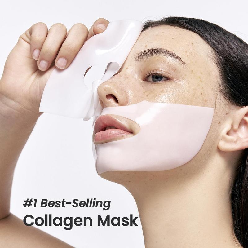 Bio-collagen Face Mask, 4 8 Counts Moisturizing Facial Mask, Hydrating Face Mask, Face Care Product for Women & Men, Skincare Products, Christmas Gift