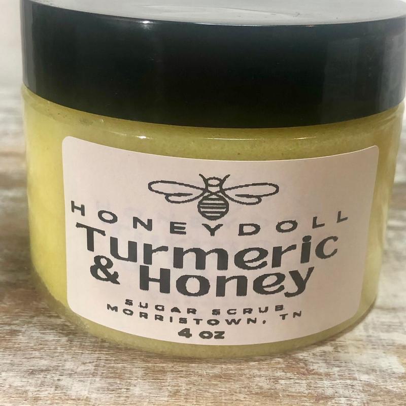 Turmeric and Honey Sugar Scrub Fragrance Free